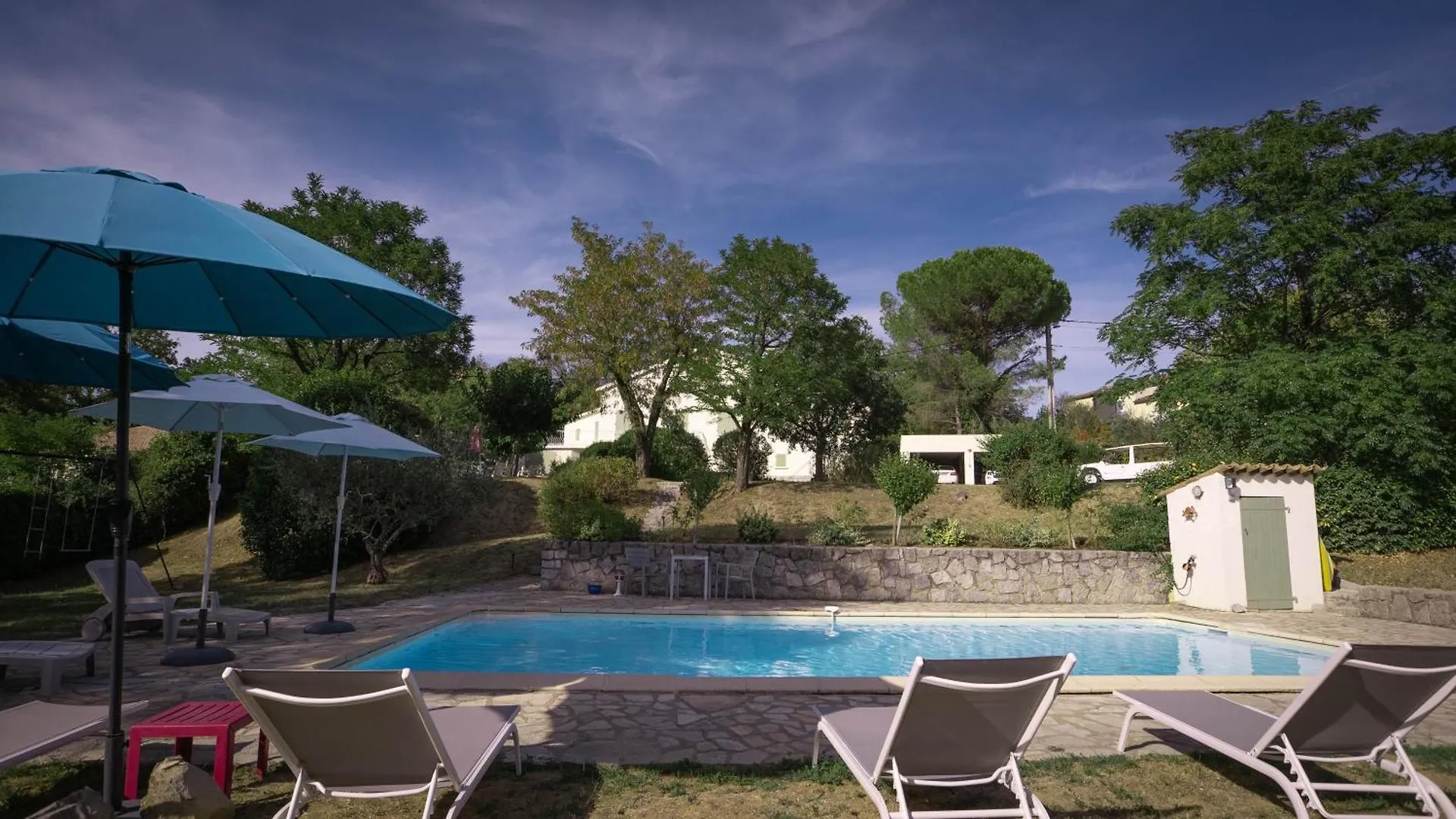 Mas - 12 Pers - Piscine - Grand Jardin Arbore Ruoms